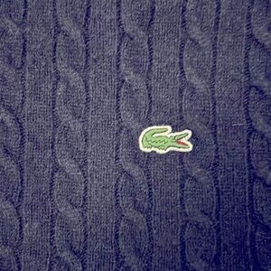 Lacoste wool blend sweater